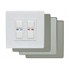 LightwaveRF Master 2 Gang 1 Way 250W Light Switch Dimmer LW420