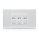 LightwaveRF Master 3 Gang 1 Way 210W Light Switch Dimmer LW430