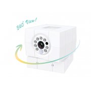 Amaryllo iCam HD 360 Degree View with Pan & Tilt White IP Camera