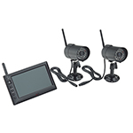 Friedland Response Digital Wireless Colour Camera Recordable CCTV Kit with 7-inch LCD Monitor (CWD3)