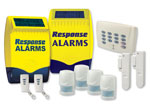  Completely Wirefree Response Alarms System with Mega Kit saving!! No Mains Power or Wiring required Easy to install No extras needed  ready to set up straight from the box Remote Controlled...