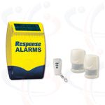   Completely Wirefree SA1 Friedland Response Alarm System  No Mains Power or wiring required - easy DIY installation  No extras needed  ready to set up straight from the box  Remote Controlled...