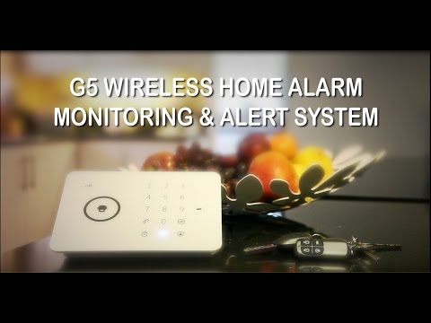 G5-A1R App Controlled GSM / SMS / RFID Solar Siren Alarm Kit